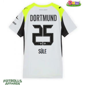 Borussia Dortmund Niklas Sule #25 Bortatröja Kvinnor 2025-26 Kortärmad